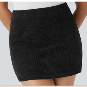 Halara corduroy mini skort NWT